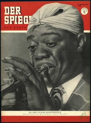 Artikelbild 1 des Artikels “48/1951, GELIEBTE KLEINE GOLDTROMPETE; JAZZ KING LOUIS ARMSTRONG “
