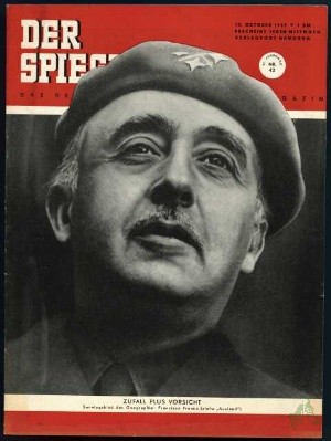 Artikelbild 1 des Artikels “42/1952, ZUFALL PLUS VORSICHT; SONNTAGSKIND DER GEOGRAPHIE FRANCISCO FRANCO “