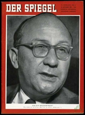 Artikelbild 1 des Artikels “47/1959, AN DER WASSERFRONT; BUNDESMINISTER BALKE “