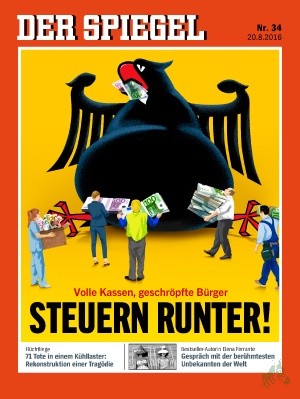 Product image 1 of the product “34/2016, Steuern runter ”