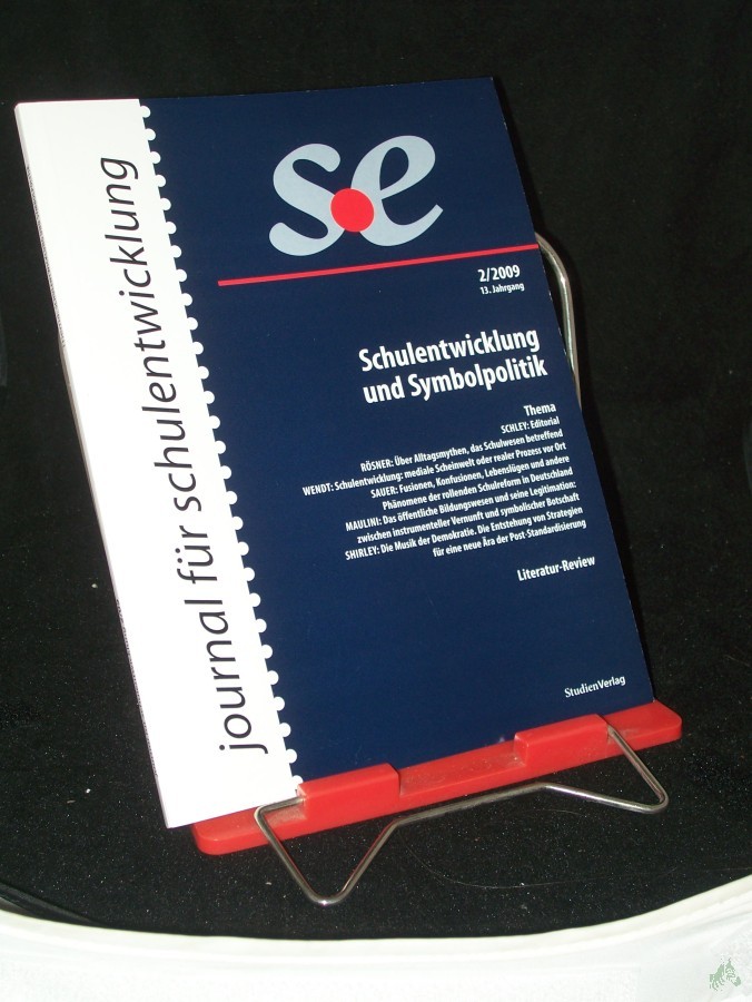 Artikelbild 1 des Artikels “2/2009, Schulentwicklung und Symbolpolitik “