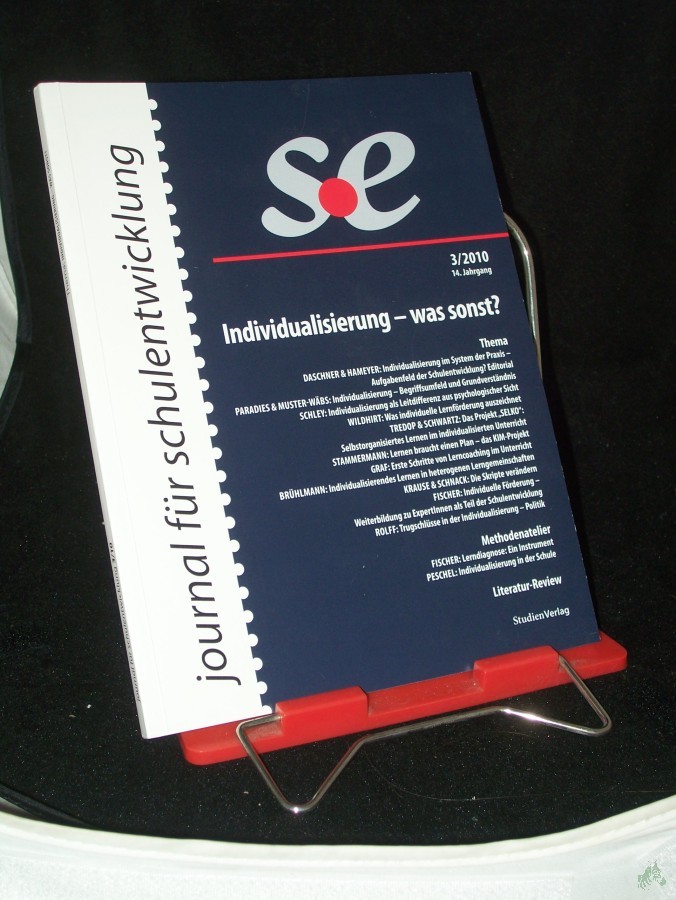 Artikelbild 1 des Artikels “3/2010, Individualisierung was sonst? “