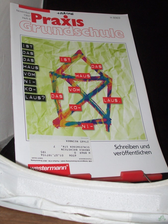 Artikelbild 1 des Artikels “11/1997, Schreiben und veröffentlichen “