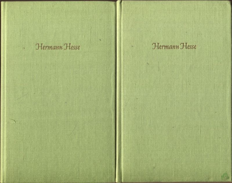 Artikelbild 1 des Artikels “Erzählungen / Hermann Hesse. [Mit e. Nachw. von Fritz Hofmann], 2 Bände “