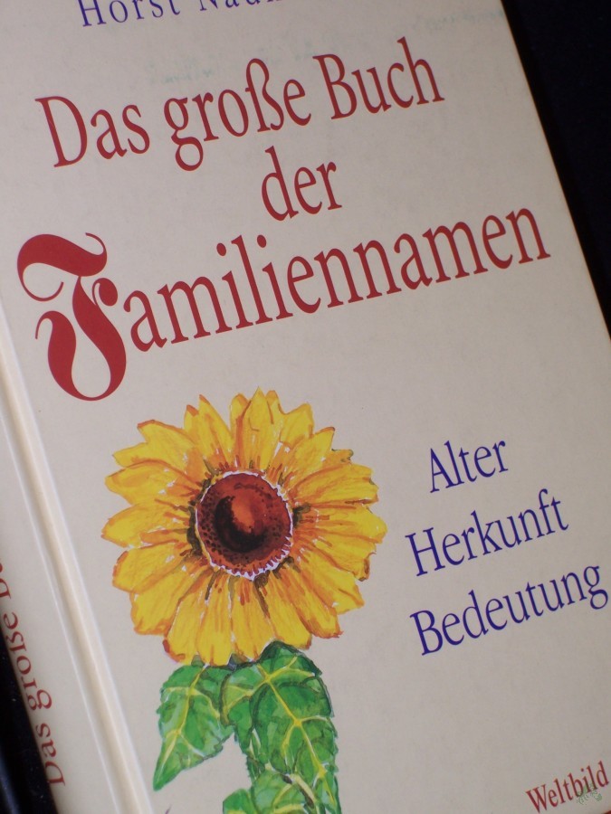 Artikelbild 1 des Artikels “Das große Buch der Familiennamen : Alter, Herkunft, Bedeutung / Horst Naumann “