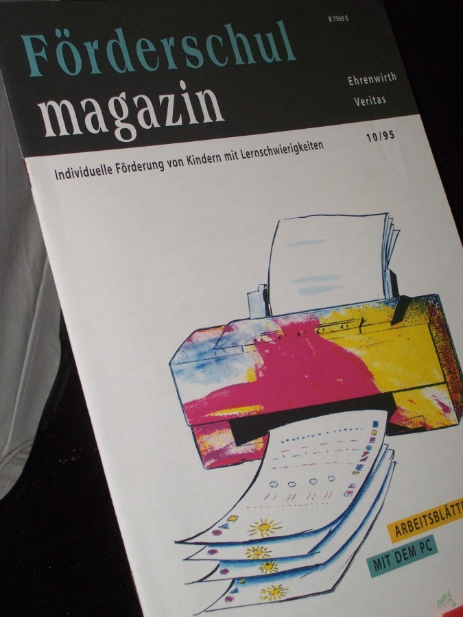 Artikelbild 1 des Artikels “10/1995, Arbeitsblätter mit dem PC “