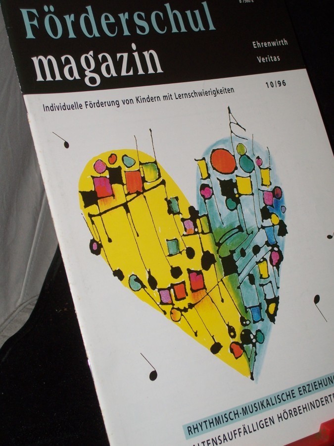 Artikelbild 1 des Artikels “10/1996, Rhythmisch musikalische Erziehung bei Verhaltensauffälligen hörbehinderten Kindern “