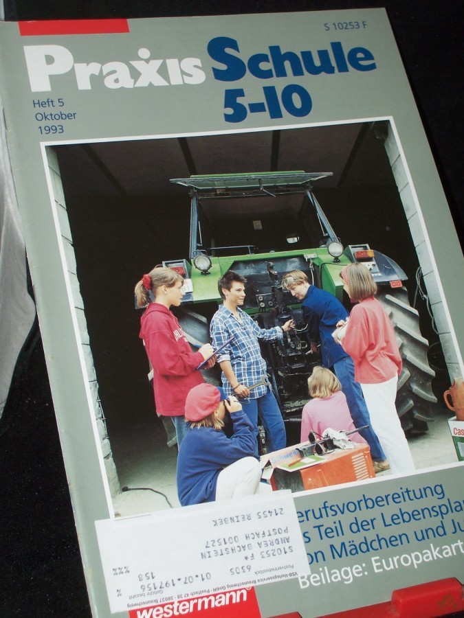 Artikelbild 1 des Artikels “5/1993, Berufsvorbereitung “