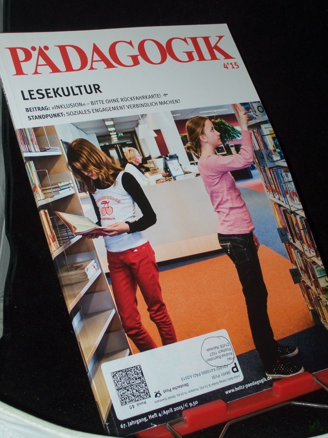 Artikelbild 1 des Artikels “4/2015, Lesekultur “