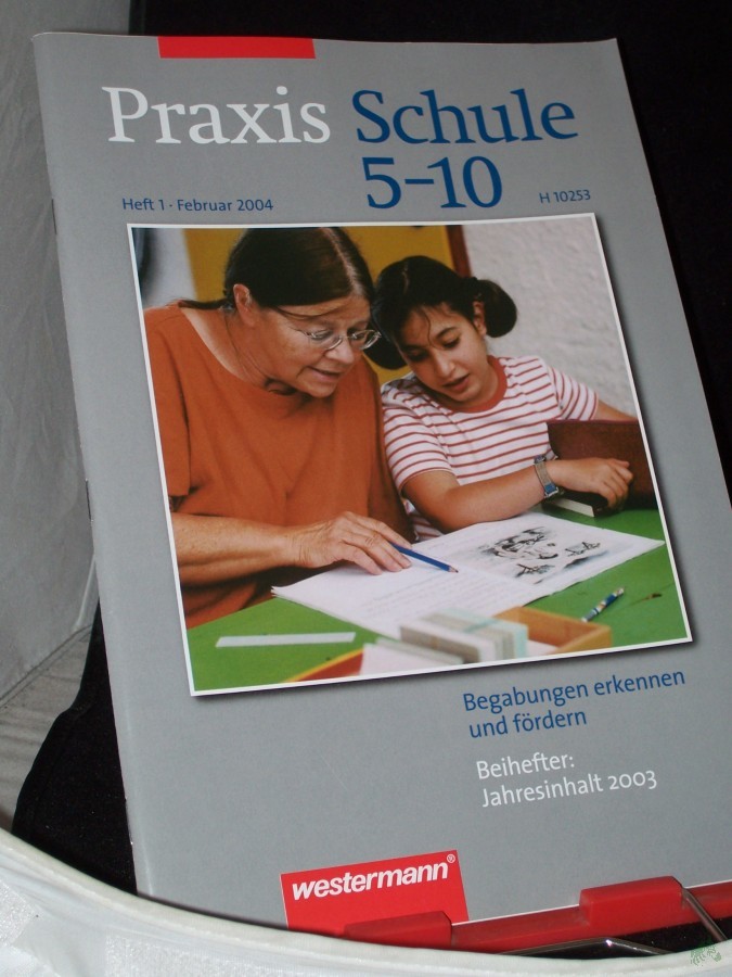 Artikelbild 1 des Artikels “1/2004, Begabungen erkennen “