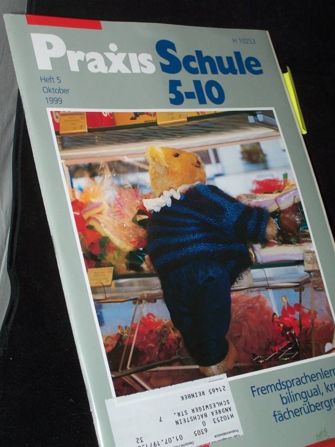 Artikelbild 1 des Artikels “5/1999, Fremdsprachen lernen “