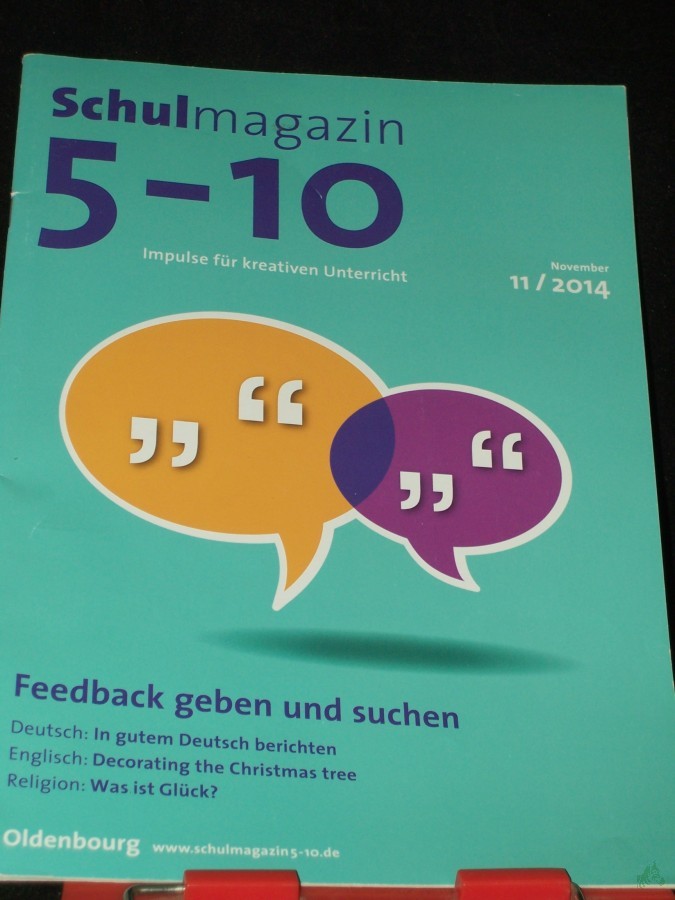 Artikelbild 1 des Artikels “11/2014, Feedback geben und suchen “