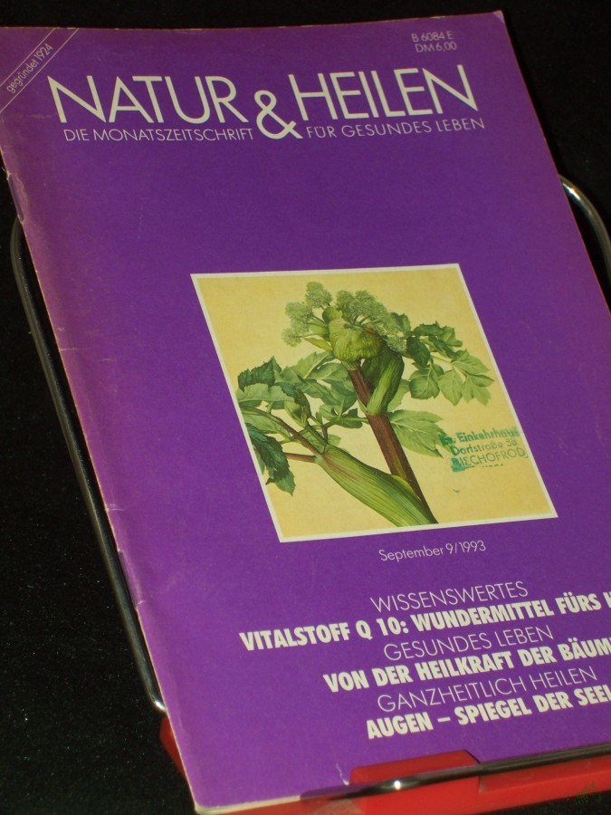 Artikelbild 1 des Artikels “9/1993, Vitalstoff Q10 “