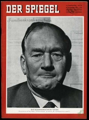 Artikelbild 1 des Artikels “48/1958, Der Krankenschein trügt, Kassenreformer Claussen “