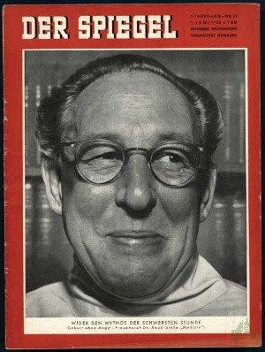 Artikelbild 1 des Artikels “23/1955, Wider den Mythos der schwersten Stunde, Geburt ohne Angst Frauenarzt Dr. Read “