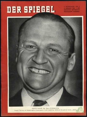 Artikelbild 1 des Artikels “2/1955, Aufstand in Kalifornien, Gegen Peking und Washington Eisenhowers Fraktionsführer William Knowland “