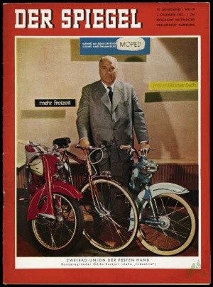 Product image 1 of the product “49/1958, Zweirad Union der festen Hand, Konzerngründer Odilo Burkart ”