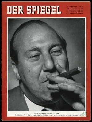 Product image 1 of the product “31/1958, Des Kanzlers KÖ Pilot, Nordrhein Westfalens Ministerpräsident Franz Meyers ”