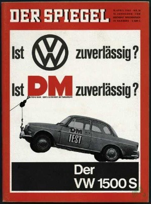 Artikelbild 1 des Artikels “16/1964, Ist VW zuverlässig? Ist DM zuverlässig? Der VW 1500 S “