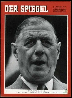 Product image 1 of the product “24/1958 Charles von Gallien, Frankreichs de Gaulle ”