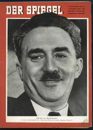 Artikelbild 1 des Artikels “50/1955, Krieg im Frühjahr, Israels Außenminister Mosche Sharett “