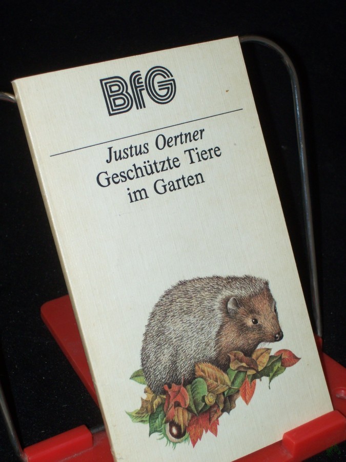 Artikelbild 1 des Artikels “Geschützte Tiere im Garten / Justus Oertner “