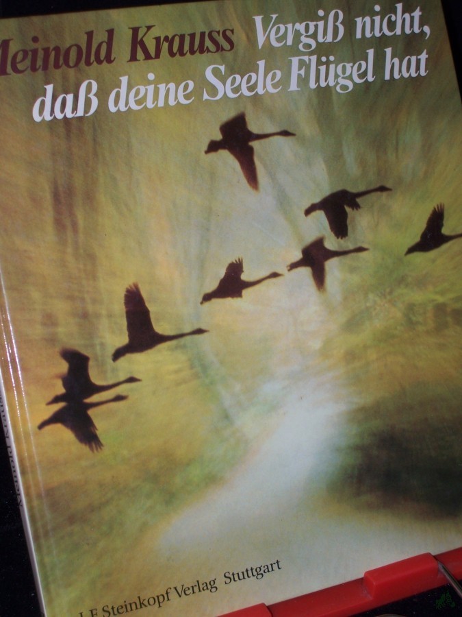 Product image 1 of the product “Vergiss nicht, dass deine Seele Flügel hat / Texte von Meinold Krauss zu Bildern von Ernst Kirschner ”