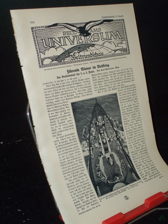 Artikelbild 1 des Artikels “August 1916, Führende Männer im Weltkrieg “