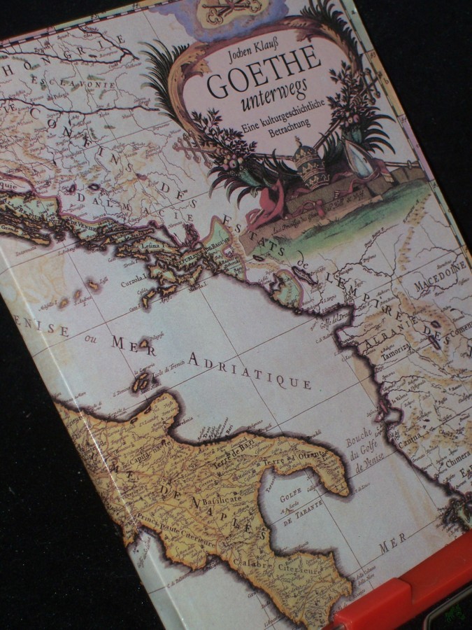 Product image 1 of the product “Goethe unterwegs : eine kulturgeschichtliche Betrachtung / Jochen Klauß. Nationan le Forschungs- u. Gedenkstätten d. Klass. Dt. Literatur in Weimar ”