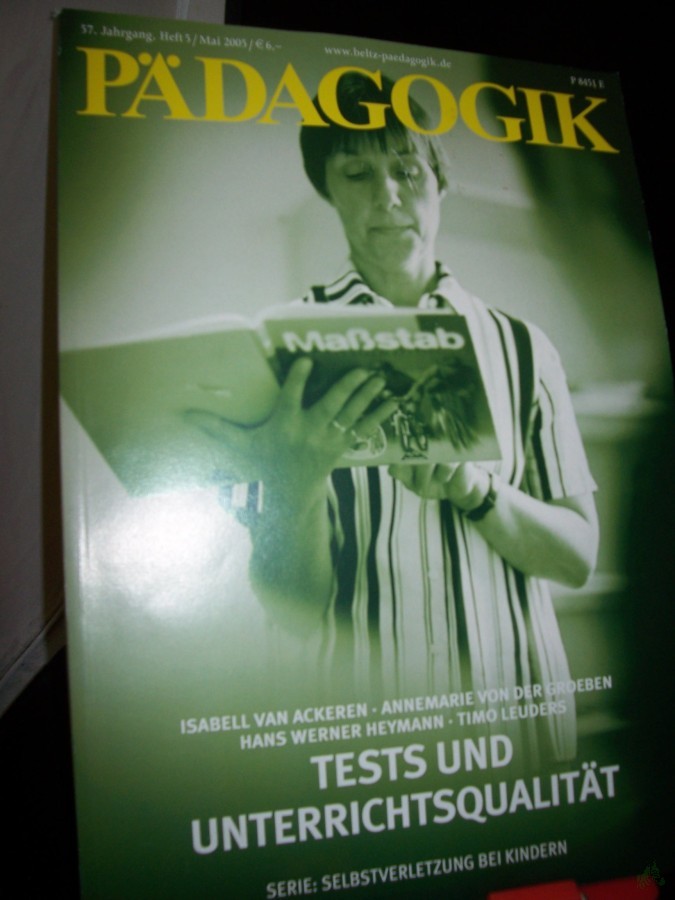 Artikelbild 1 des Artikels “5/2005, Tests und Unterrichtsqualität “