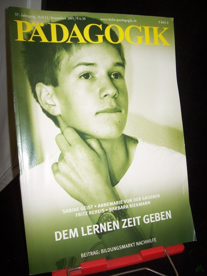 Product image 1 of the product “12/2005, Dem Lernen Zeit geben ”