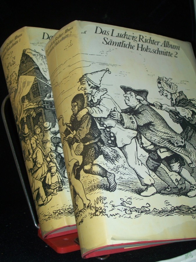 Artikelbild 1 des Artikels “Das Ludwig Richter Album. Sämtliche Holzschnitte. Einleitung: Hans Joachim Neidhardt. (Mit mehr als 2500 Abbildungen). - 2 Bände “