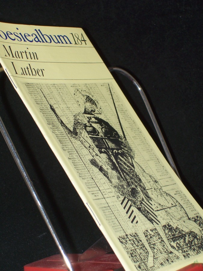 Artikelbild 1 des Artikels “Martin Luther / Poesiealbum 184, [Ausw. dieses Heftes: Siegfried Streller] “