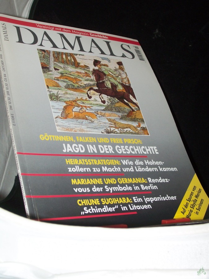 Artikelbild 1 des Artikels “10/1996, jagd in der geschichte “