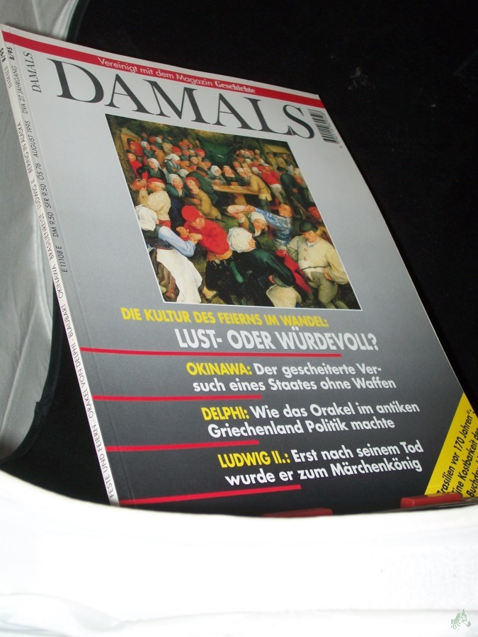 Artikelbild 1 des Artikels “8/1995, Lust-oder Würdevoll “