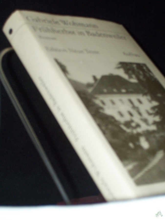 Product image 1 of the product “Frühherbst in Badenweiler : Roman / Gabriele Wohmann. [Mit e. Nachsatz von Wolfgang Kröber] ”