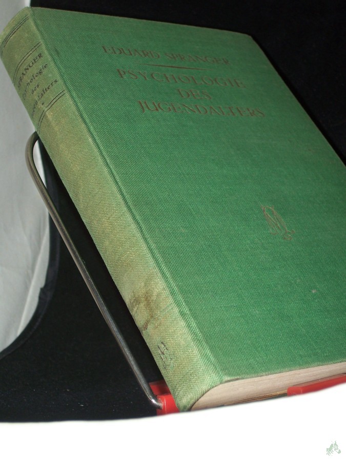 Artikelbild 1 des Artikels “Psychologie des Jugendalters / Eduard Spranger “