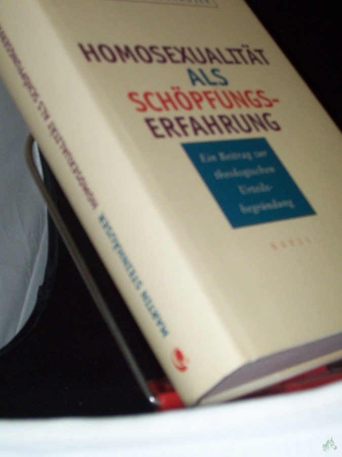 Product image 1 of the product “Homosexualität als Schöpfungserfahrung : ein Beitrag zur theologischen Urteilsbegründung / Martin Steinhäuser ”