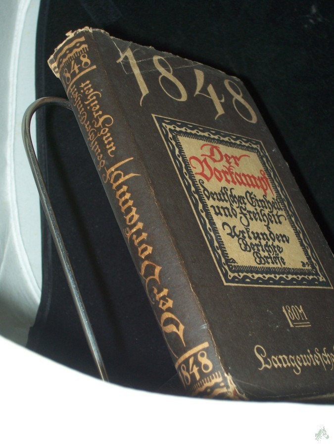 Product image 1 of the product “1848 : Der Vorkampf deutscher Einheit und Freiheit ; Erinnerungen, Urkunden, Berichte, Briefe / Hrsg. von Tim Klein ”