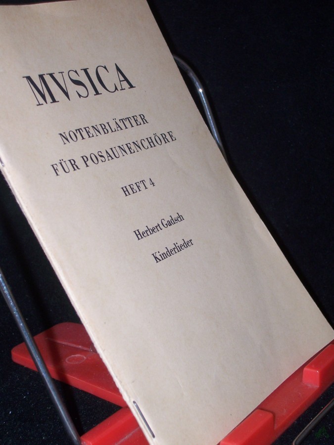 Artikelbild 1 des Artikels “Kinderlieder / Herbert Gadsch “