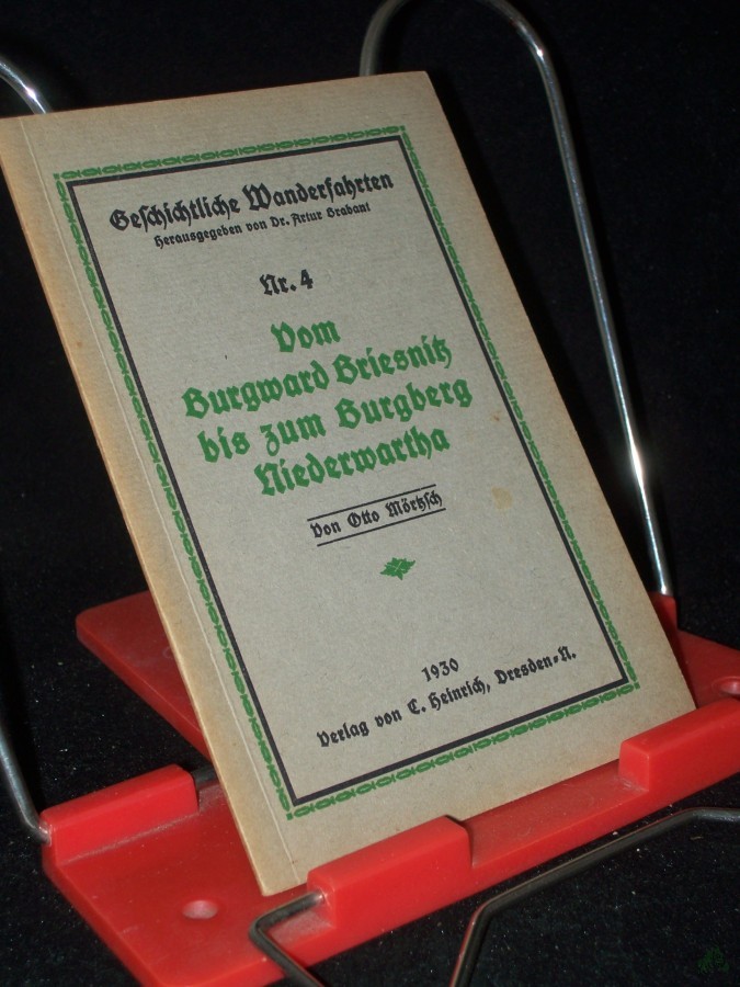 Artikelbild 1 des Artikels “Vom Burgward Briesnitz bis zum Burgberg Niederwartha / von Otto Mörtzsch “