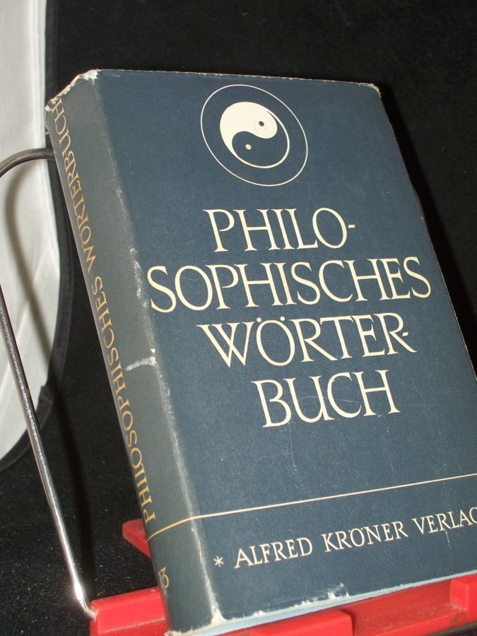 Product image 1 of the product “Philosophisches Wörterbuch / Begr. von Heinrich Schmidt. Durchges., erg. hrsg. von Georgi Schischkoff ”