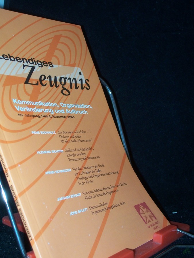 Artikelbild 1 des Artikels “4/2005 Kommunikation, organisation, Veränderung und Aufbruch “