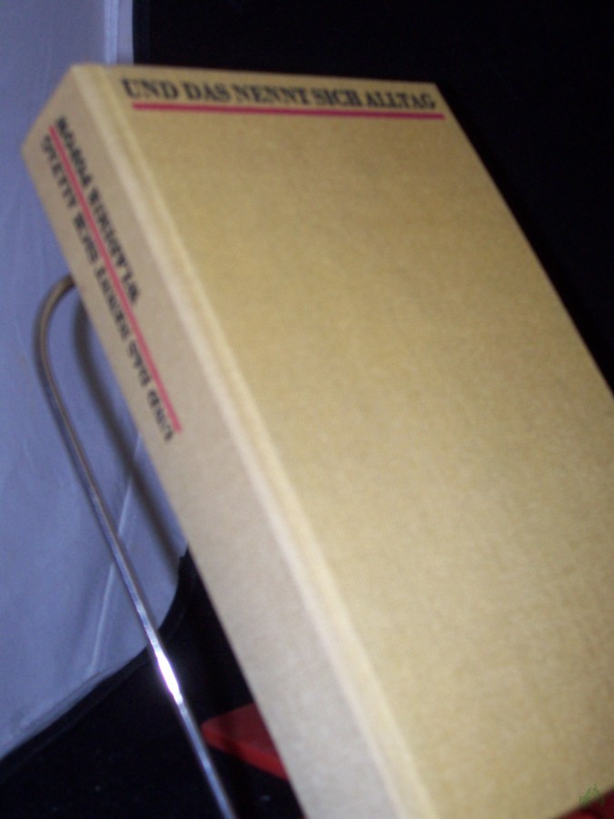 Artikelbild 1 des Artikels “Und das nennt sich Alltag : Roman / Wladimir Popow. [Aus d. Russ. von Corinna u. Gottfried Wojtek] “