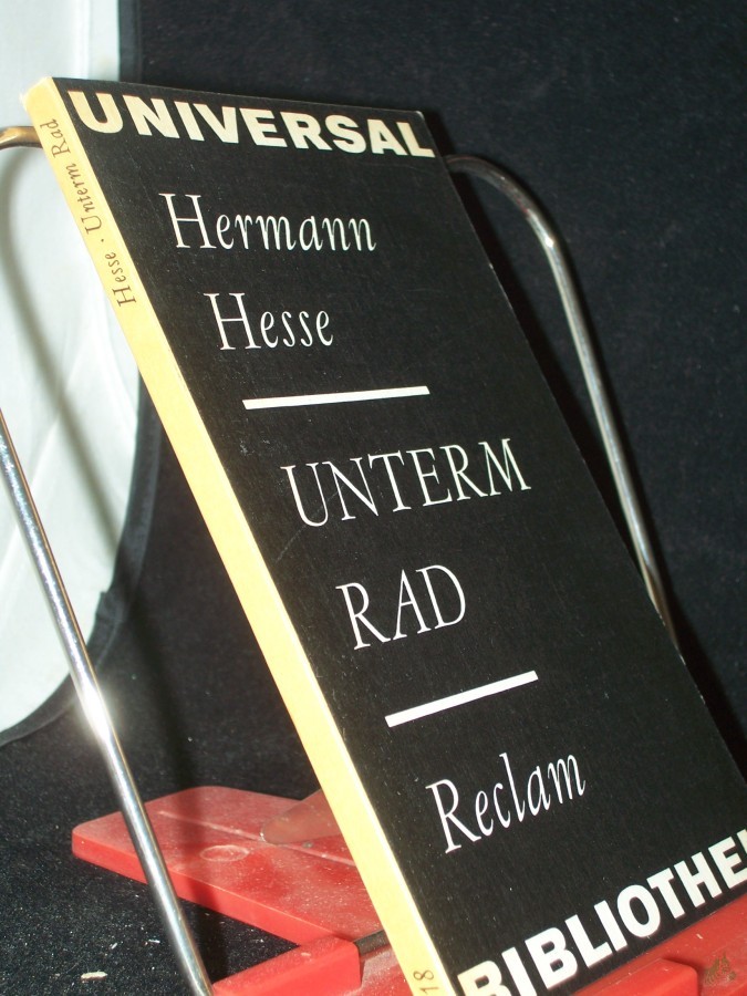 Artikelbild 1 des Artikels “Unterm Rad : Erzählung / Hermann Hesse “