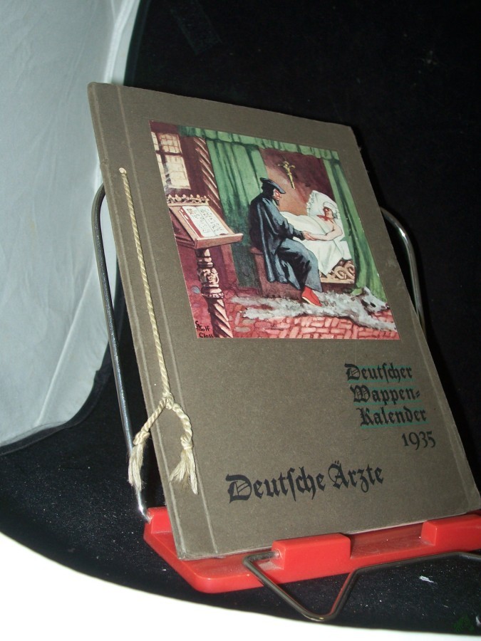 Product image 1 of the product “Deutscher Wappenkalender 1935: Deutsche Ärzte ”