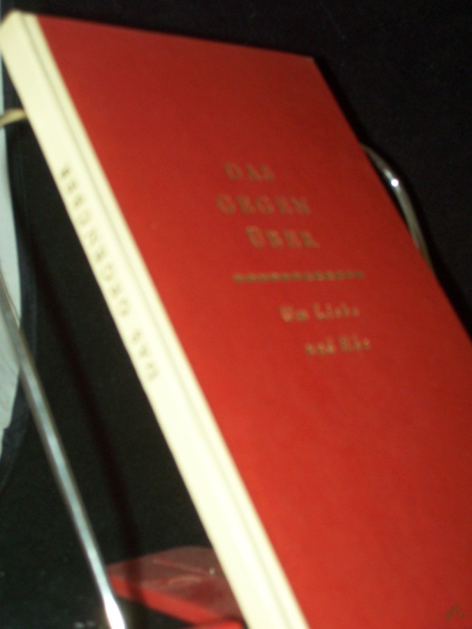 Product image 1 of the product “Das Gegenüber : Um Liebe u. Ehe / Hrsg.: Magdalene Vedder ; Hildegard Jaecks ”