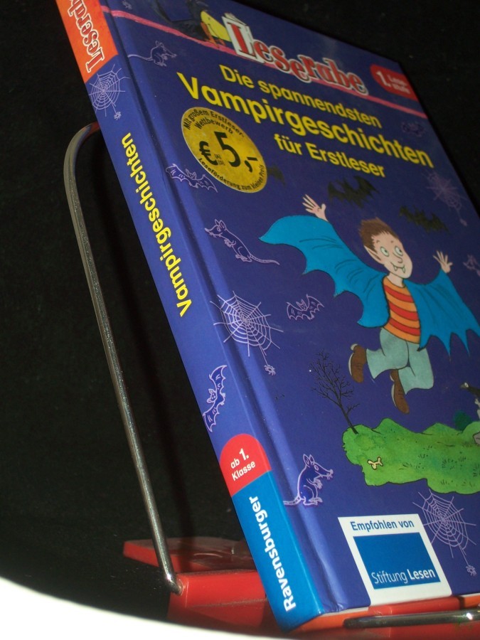 Product image 1 of the product “Die spannendsten Vampirgeschichten für Erstleser / Erhard Dietl ; Henriette Wich. Mit Bildern von Erhard Dietl und Karsten Teich ”