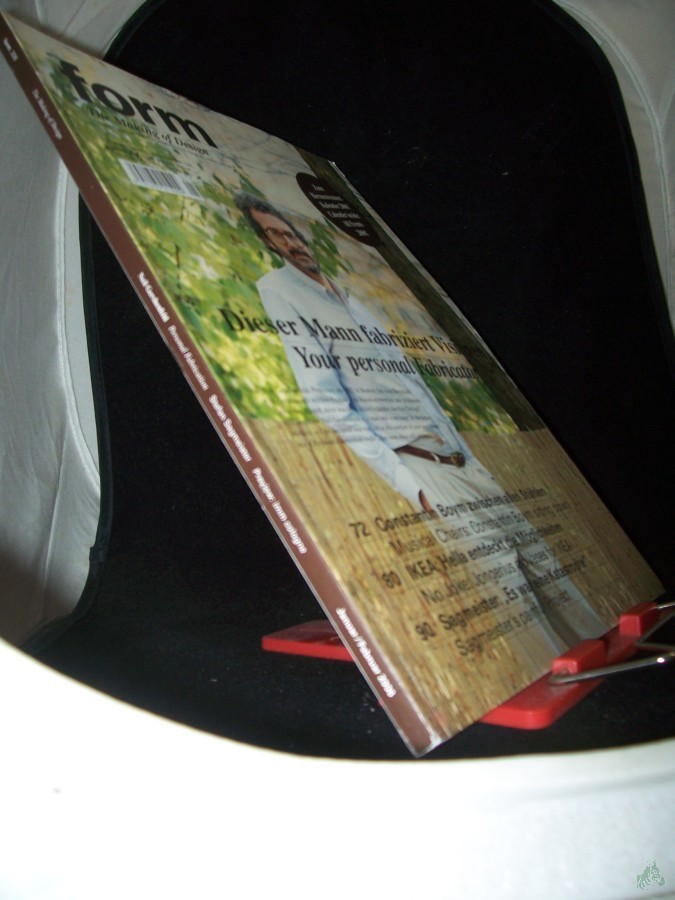 Product image 1 of the product “206 Januar 2006, Dieser mann fabriziert Visionen ”