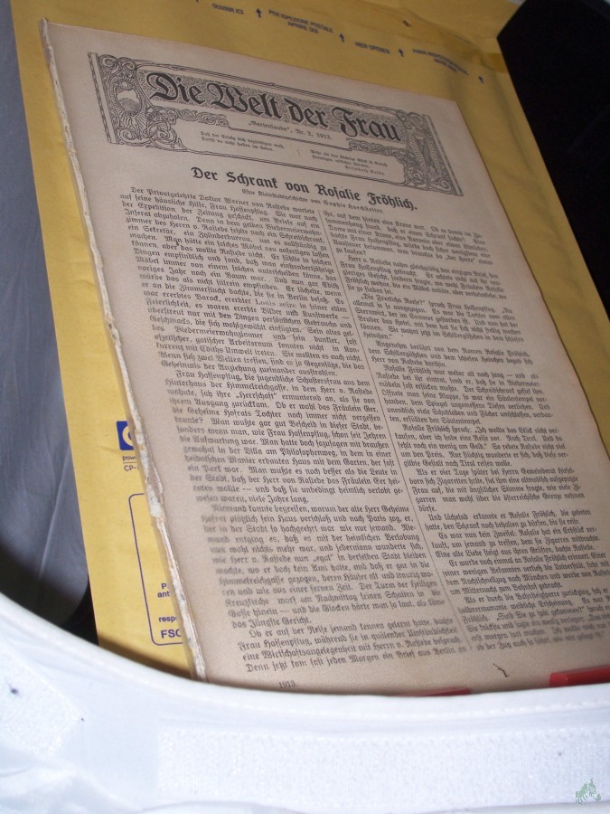 Artikelbild 1 des Artikels “No 2, 1913, Loseblattsammlung mit zahlreichen schwarz weiß Abbildungen “